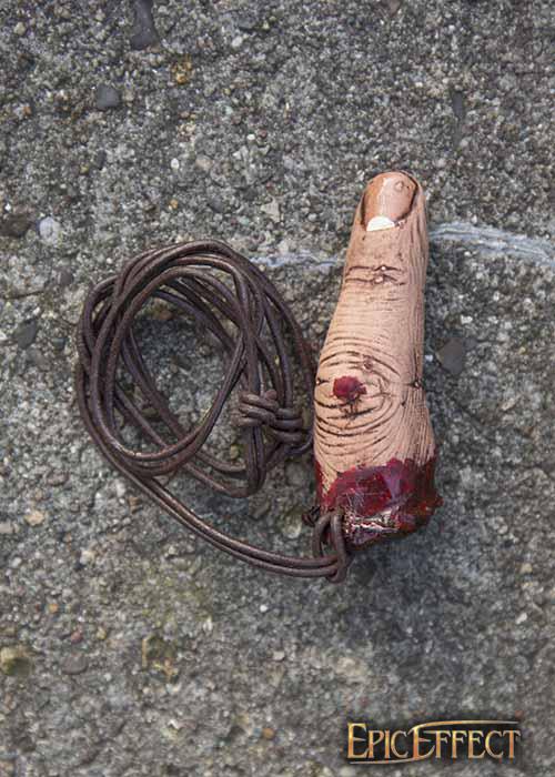 Trophäenfinger Mensch