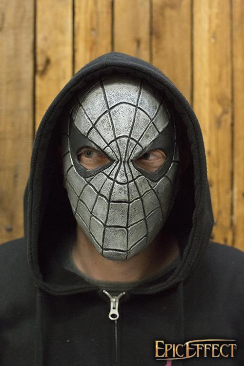 Mask Web-Face Trophy Grey