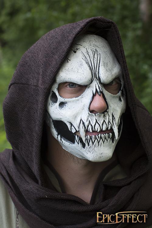 Mask Skull Trophy White