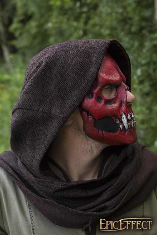 Mask Skull Trophy Red