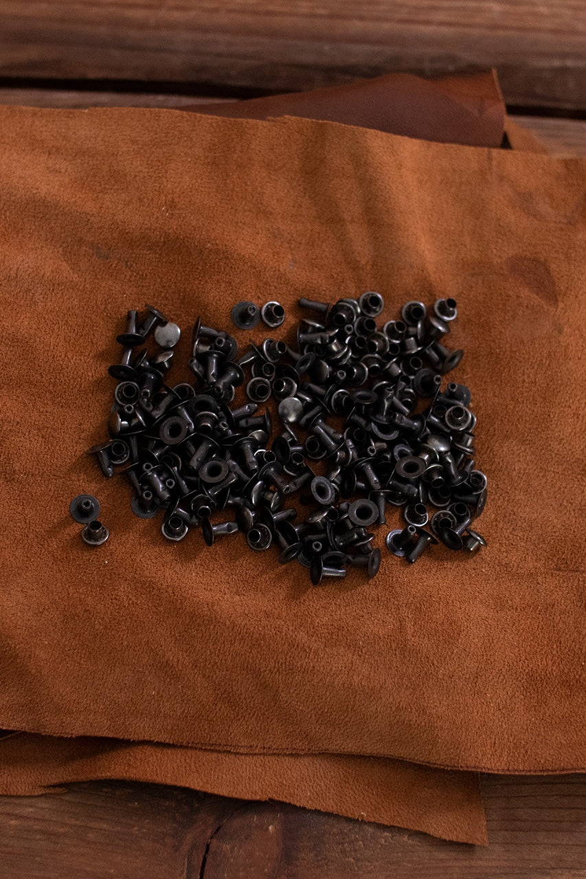 Hollow Rivet KØ7,0 x L8,0 mm Iron/Anthracite