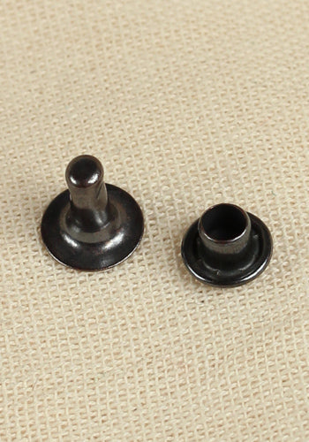 Hollow Rivet Ø6,8 x 8,5 mm Iron/Anthracite