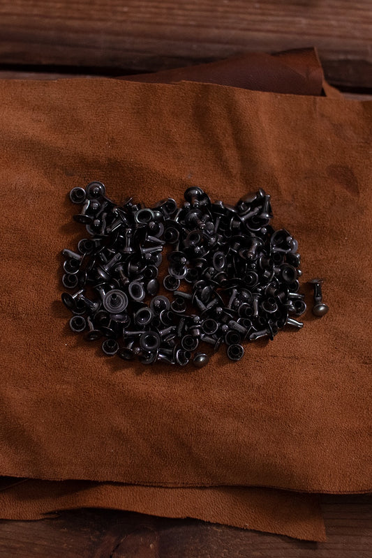 Hollow Rivet KØ7,0 x L9,0 mm Iron/Anthracite