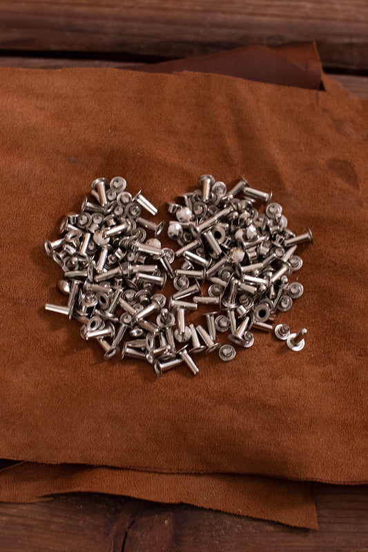 Hollow Rivet KØ7,0 x L11,5 mm Iron/Nickel