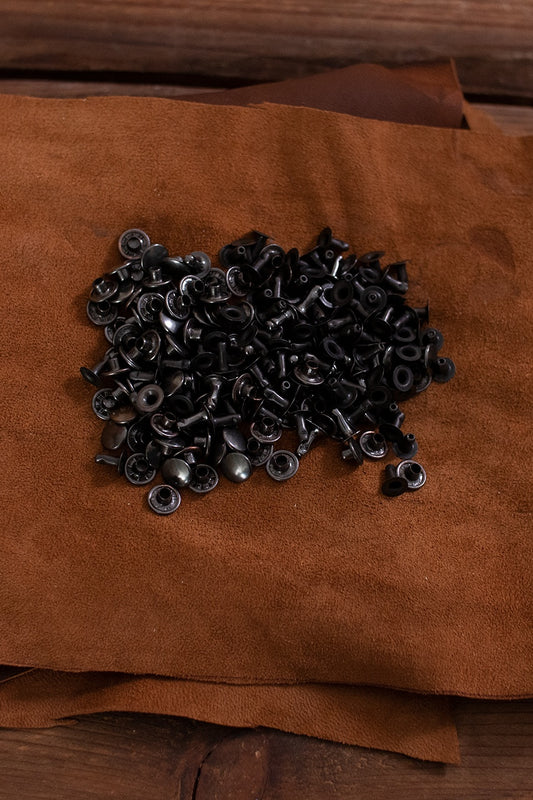 Hollow Rivet KØ9,2 x L8,0 mm Iron/Anthracite