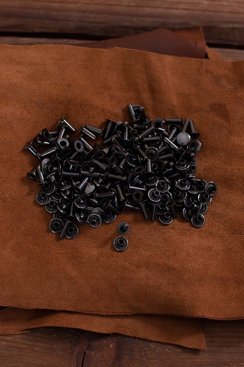 Hollow Rivet KØ9,2 x L11,5 mm Iron/Anthracite