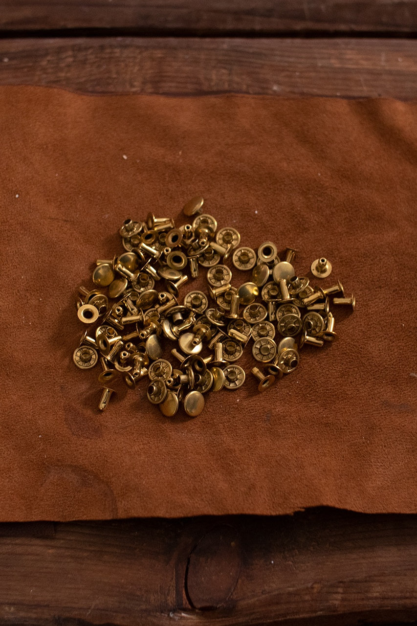 Hollow Rivet KØ9,2 x L8,0 mm Brass