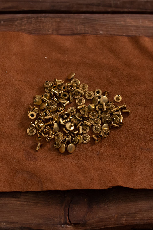 Hollow Rivet KØ9,2 x L8,0 mm Brass