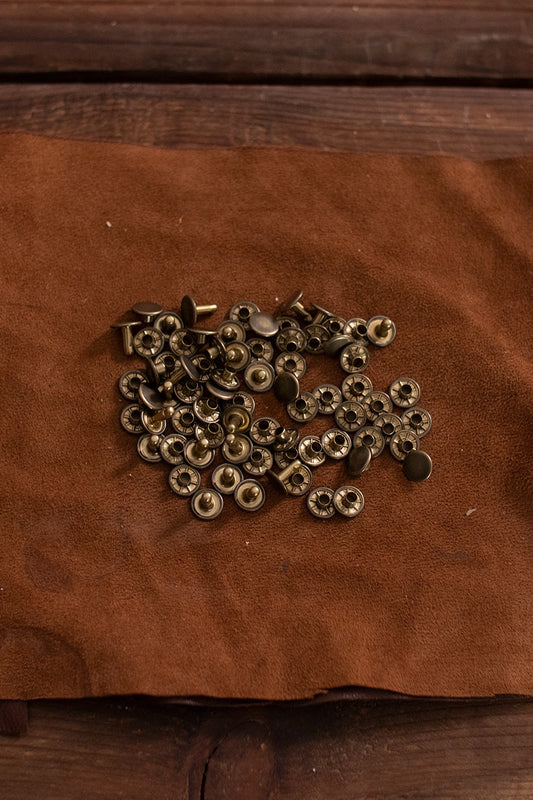 Hollow Rivet KØ9,2 x L8,2 mm Brass