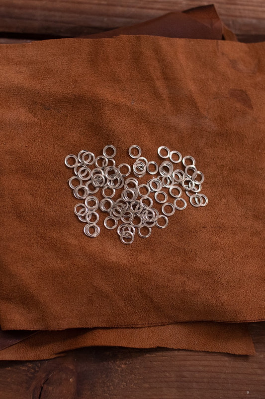 Ring For Eyelet D:4,6 mm; L:0,5 mm; U:7,5 mm Iron/Nickel