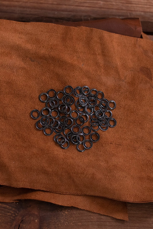 Ring For Eyelet D:5,7 mm; L:0,6 mm; U:9,6 mm Iron/Anthracite