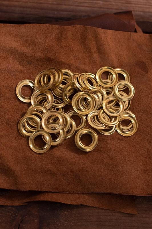 Ring For Eyelet D:12,5 mm; L:0,9 mm; U:20,0 mm Brass