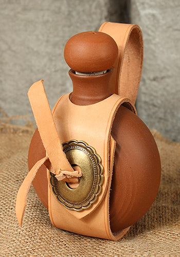 Canteen with Belt Attachment 0,25l Light Brown