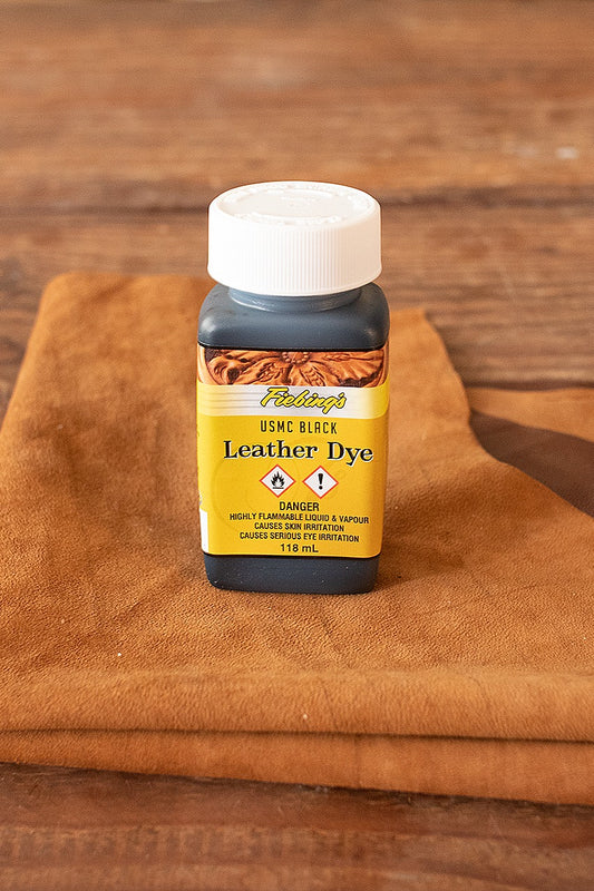 Fiebing's Leather Dye 118 ml. UMSC Black