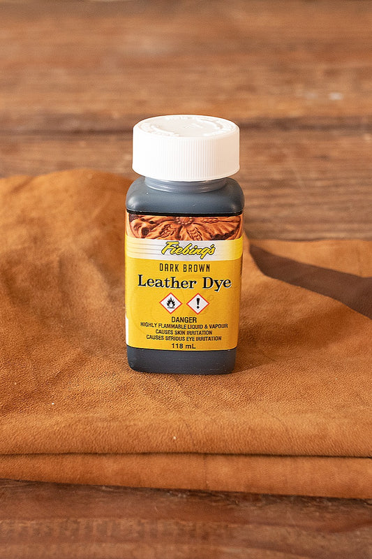 Fiebing's Leather Dye 118 ml. Dark Brown