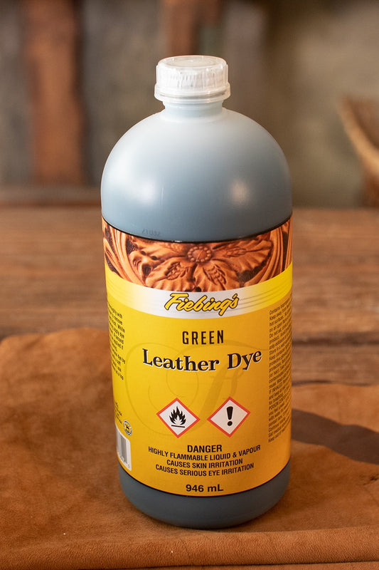 Universal Leather Dye Fiebing's 946 ml. Green