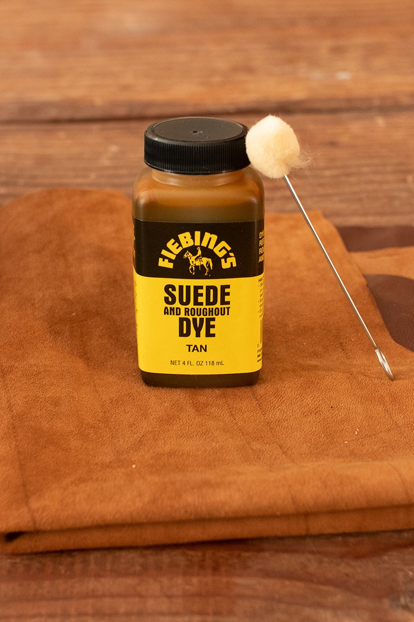 Suede Leather Dye Fiebing's 118 ml. Tan