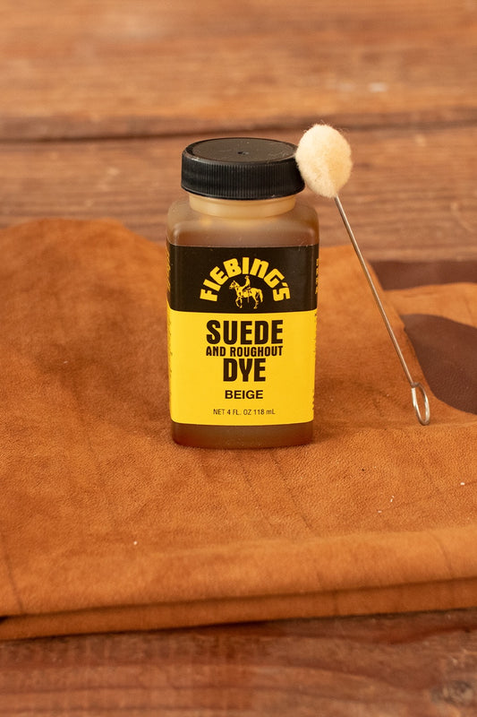 Suede Leather Dye Fiebing's 118 ml. Beige