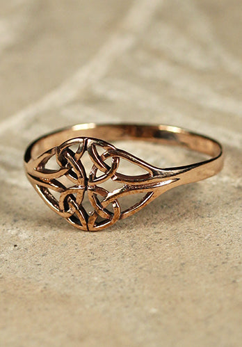 Celtic Ring Brigantia Bronze