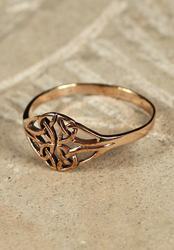 Celtic Ring Brigantia Bronze