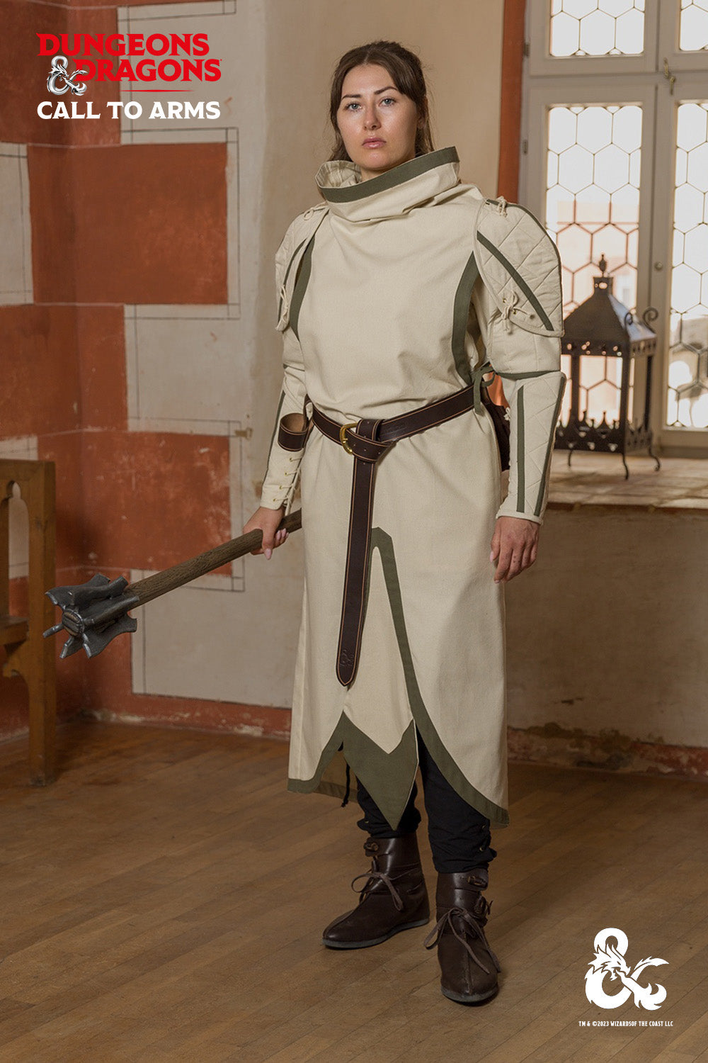 Dungeons & Dragons Cleric Garment Set Natural/Seaweed