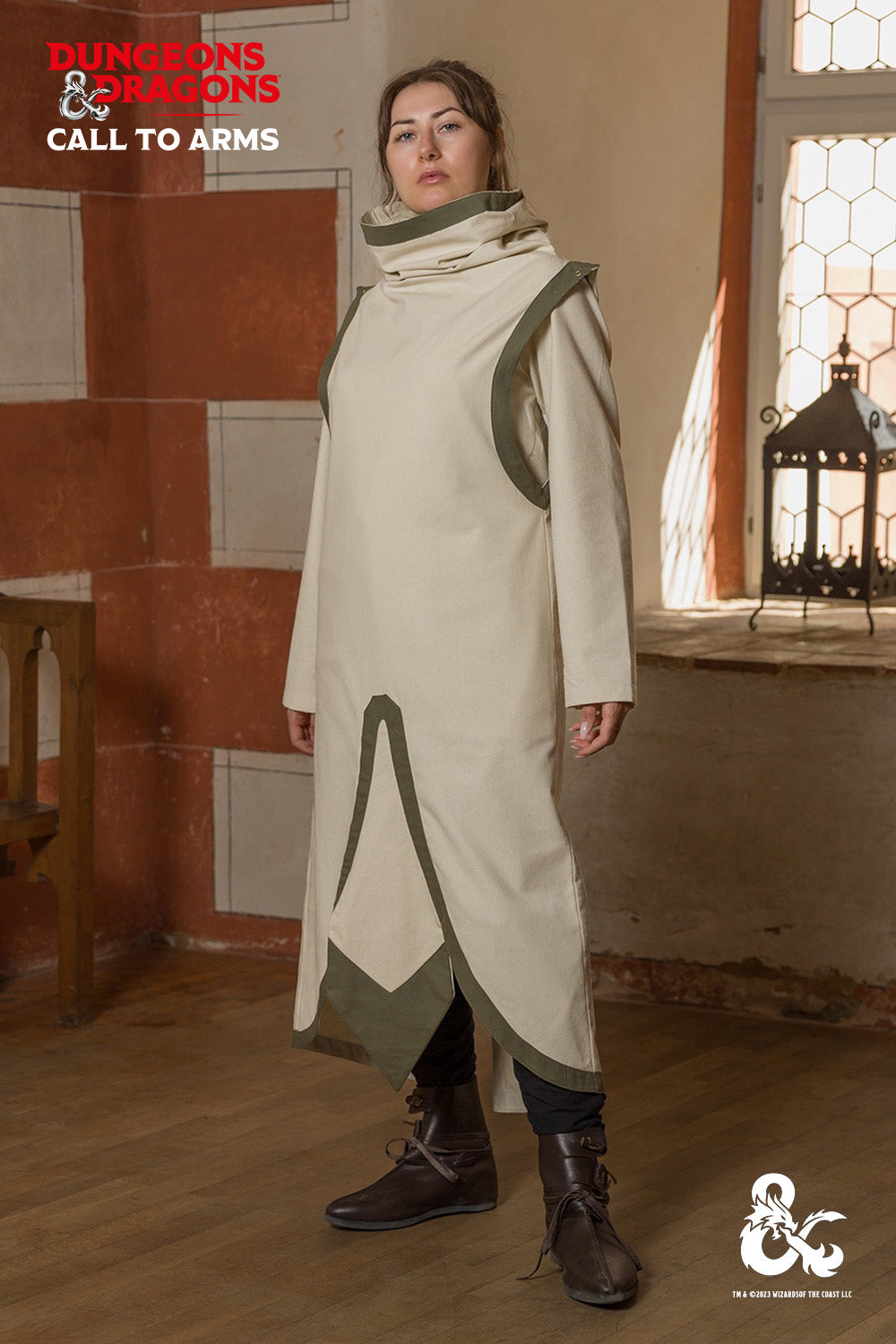 Dungeons & Dragons Cleric Tabard Natural/Seaweed