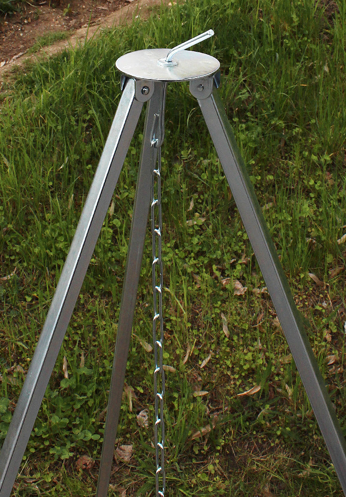 Galvanized Tripod 130 cm Steel