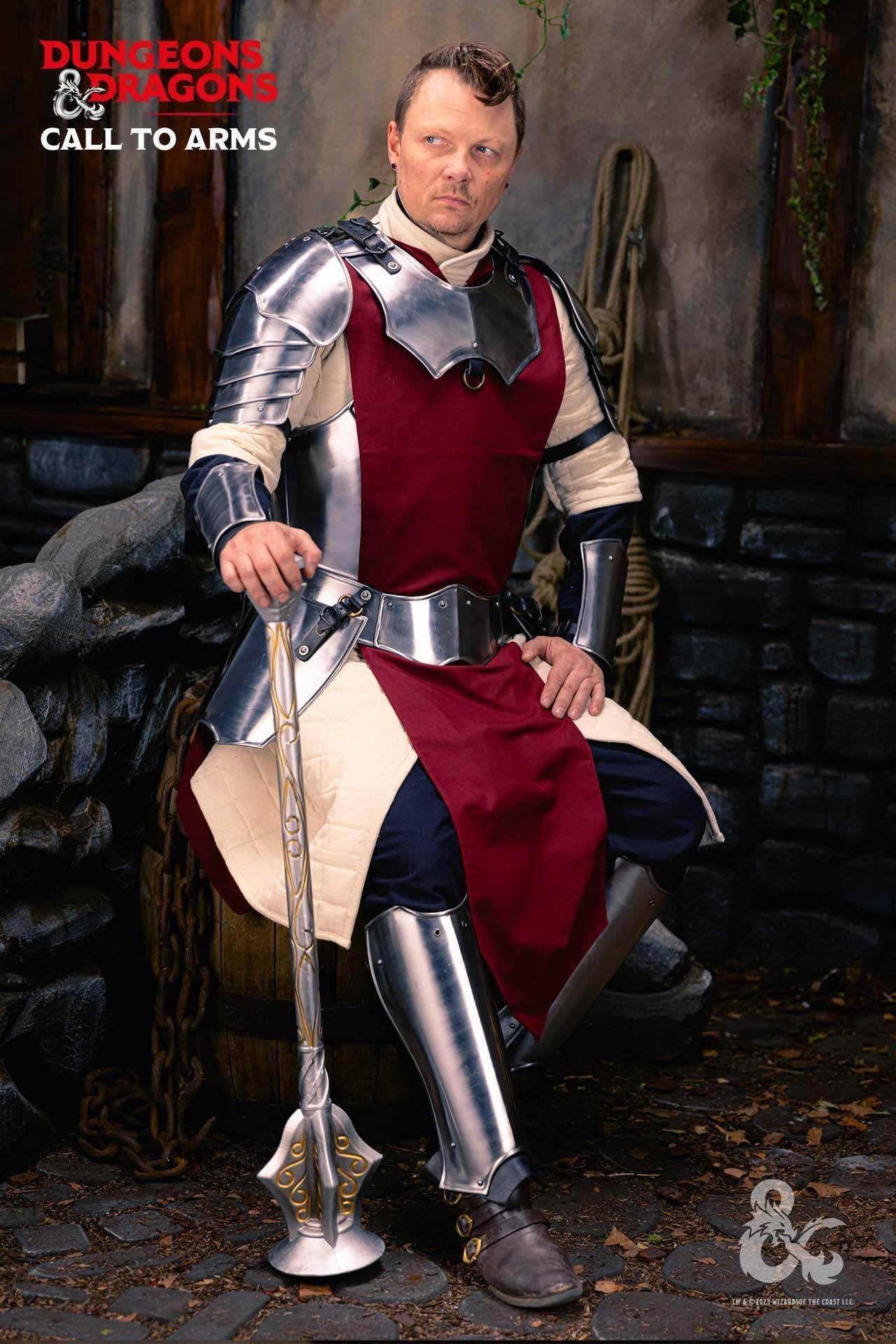 Dungeons & Dragons Stahl-Torso poliert