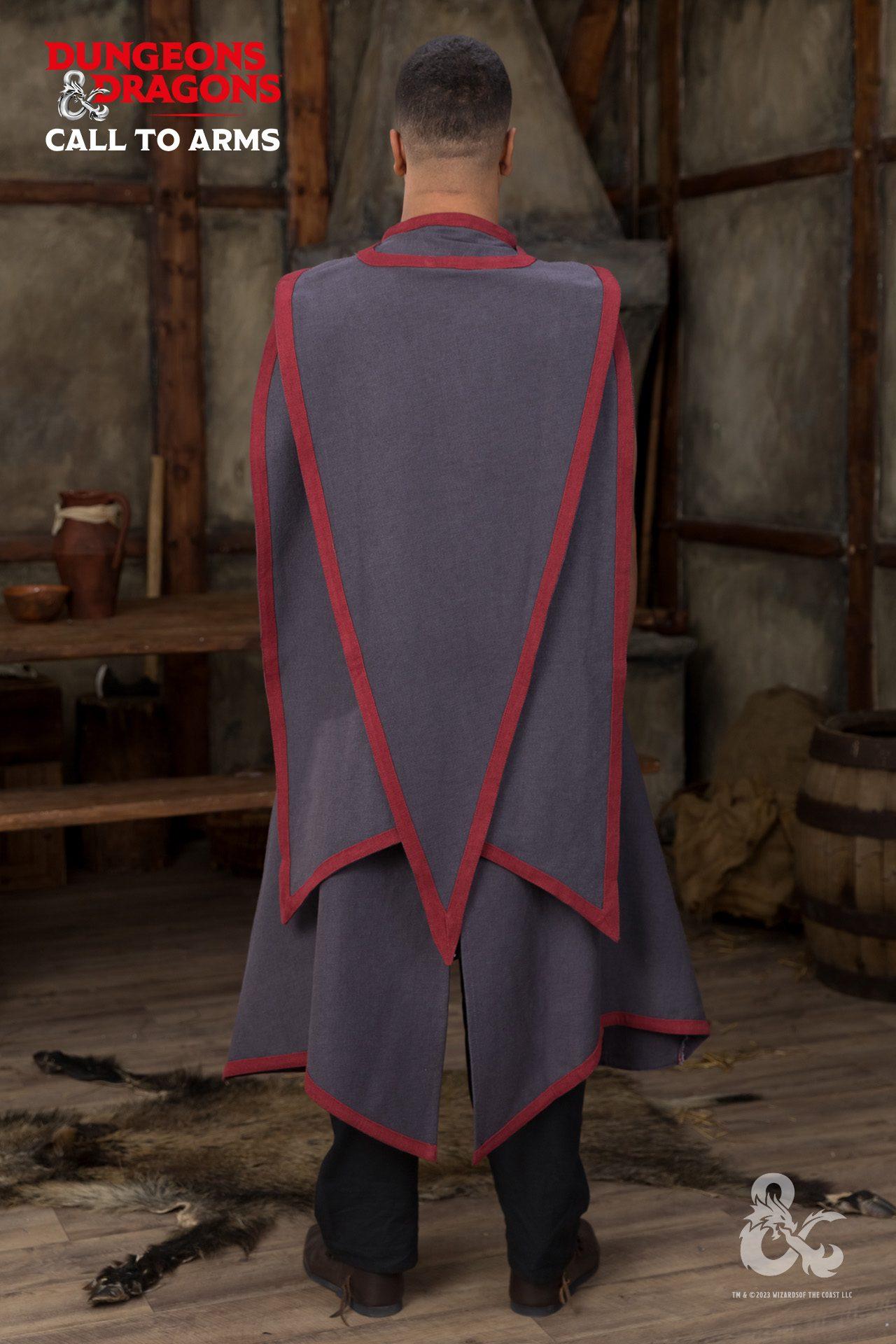 Dungeons & Dragons Sorcerer Cape Gray/Red