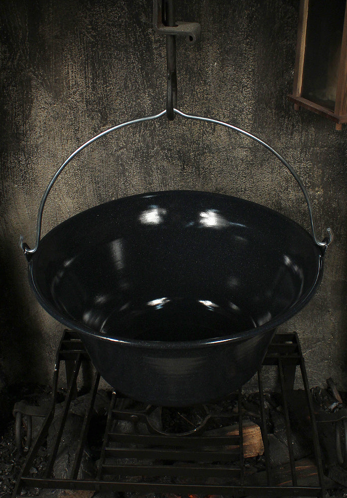 Enameled Kettle 10L Black