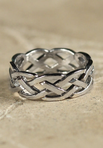 Celtic Ring Akasa Silver