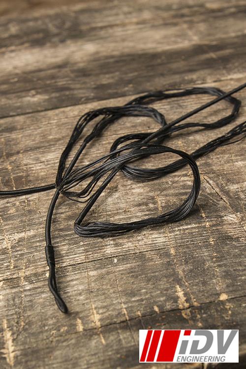 Flatbow String 141 cm Black