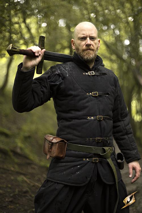 Gambeson Warrior, schwarz