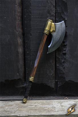 Battle Axe 85 cm Steel/Gold