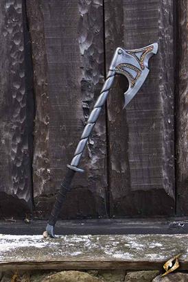 Axt Executioner 85 cm Stahl/Gold