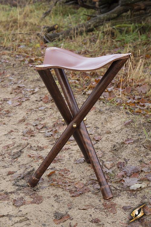 Tripod Stool Brown