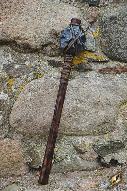 Stone Mace 86 cm Wood