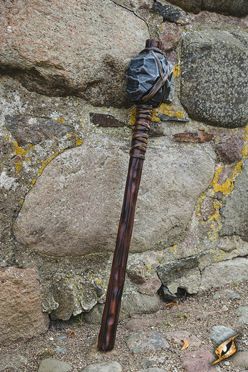 Stone Mace 86 cm Wood