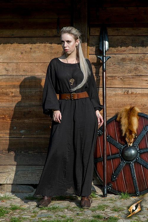 Unterkleid Astrid, schwarz S,M