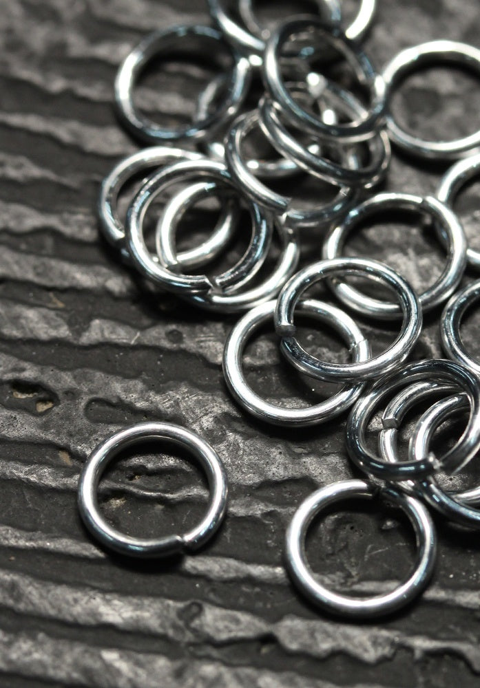 Kettenringe Aluminium 6,5mm