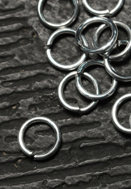 Kettenringe Aluminium 8mm