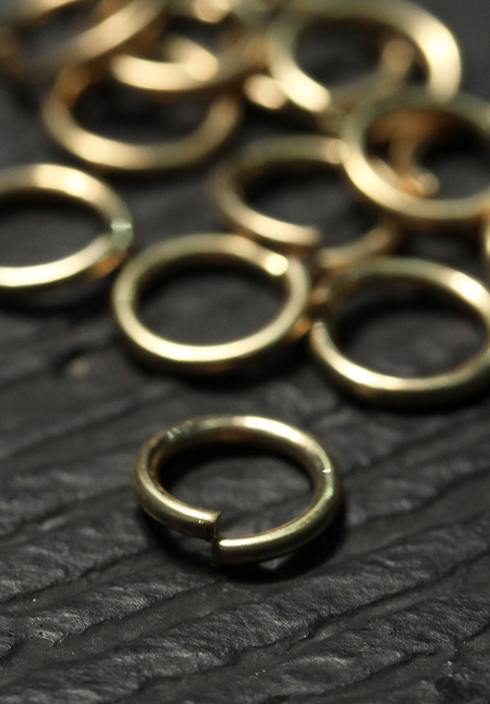 Kettenringe Messing 6,5mm