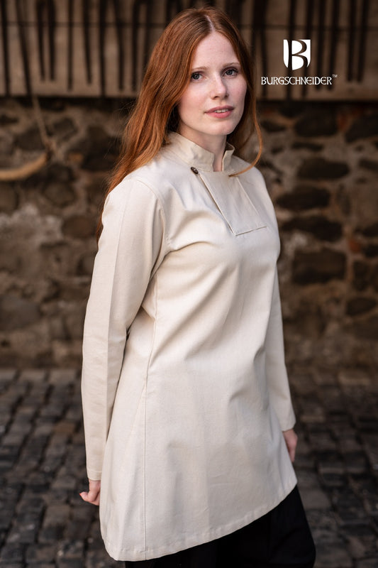 Skjoldehamn Tunic Lennja Natural