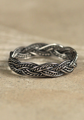 Viking Ring Naira Silver