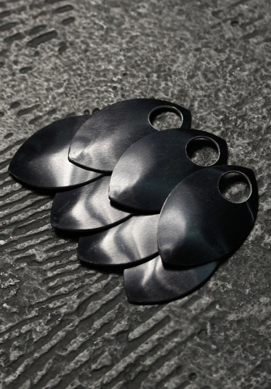 Scales Aluminium Groß, schwarz