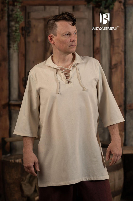 Sommer Schnürhemd Aton Natur