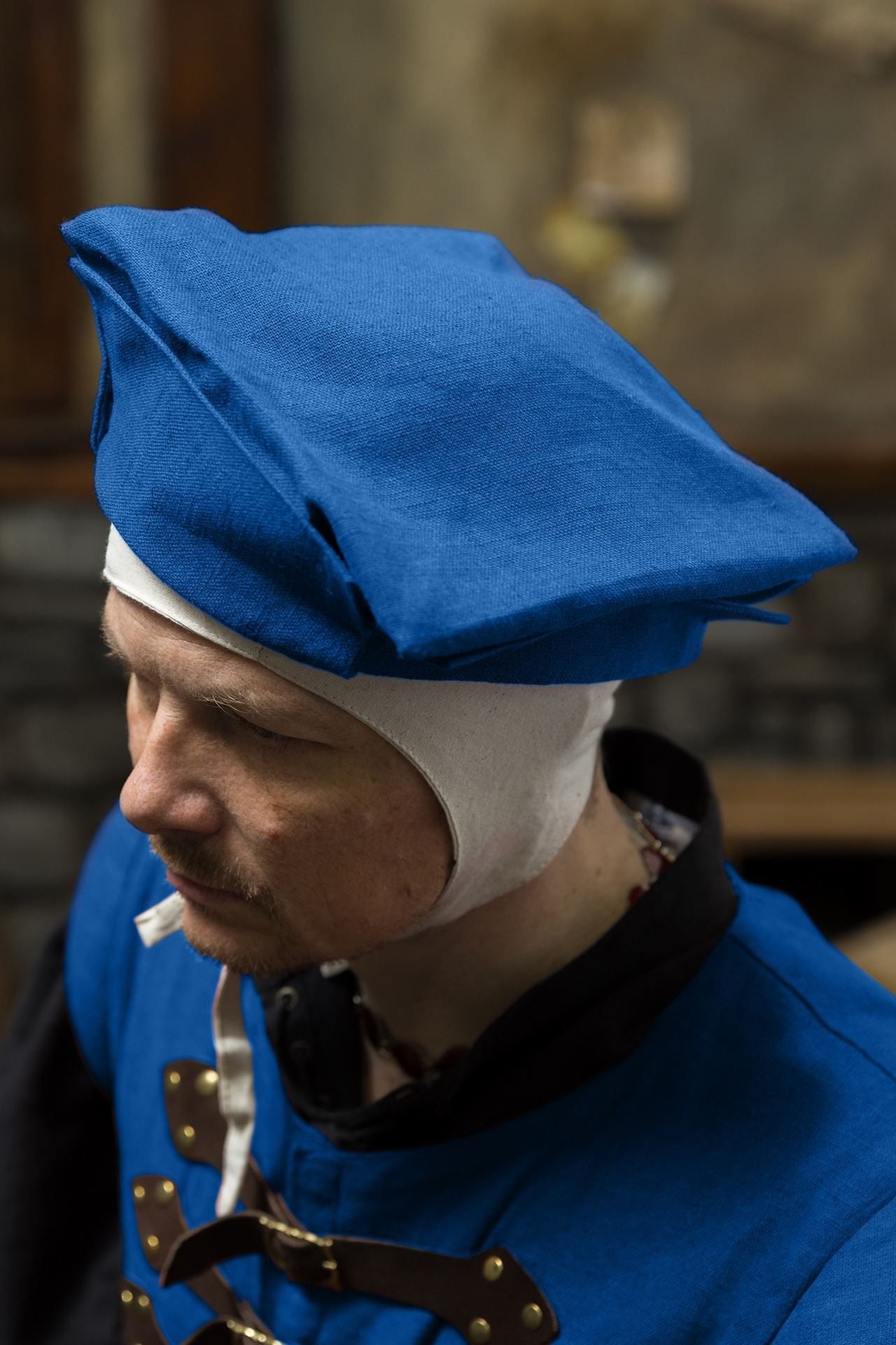 Warhammer Armoury Imperial Hat Type B Blue