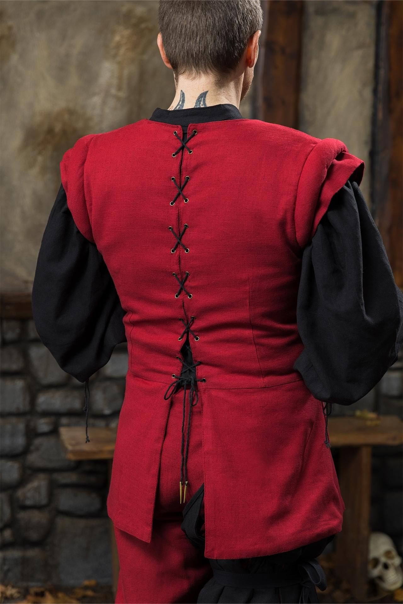 Warhammer Armoury Imperial Jerkin Type B Dark Red