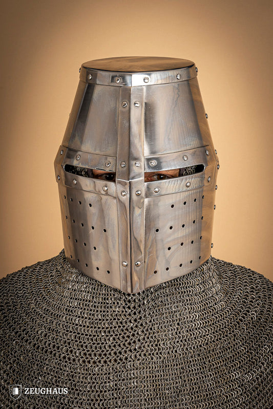 Crusader Great Helmet 1,6mm Polished