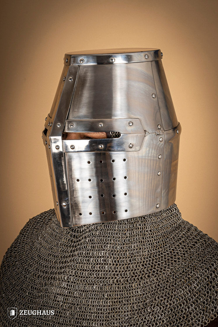 Crusader Great Helmet 1,6mm Polished